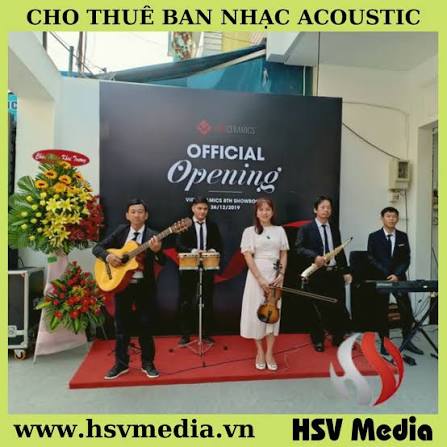 cho thuê ban nhạc sự kiện chuyên nghiệp