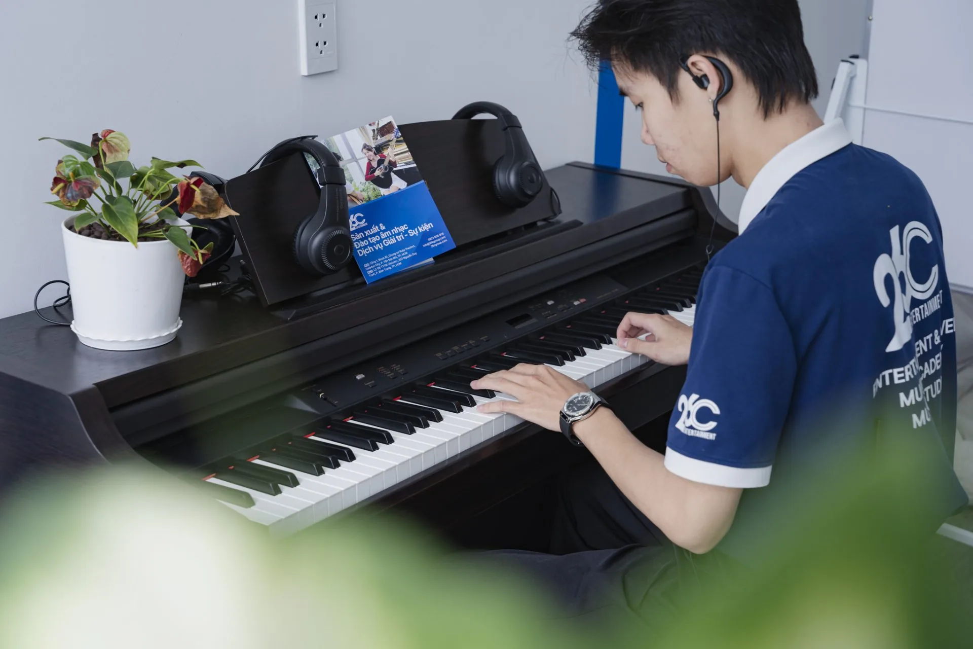 Lớp cảm thụ âm nhạc giúp trẻ phát triển trí não