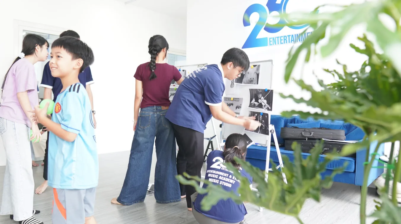 Trung tâm dạy nhạc có cơ sở vật chất hiện đại